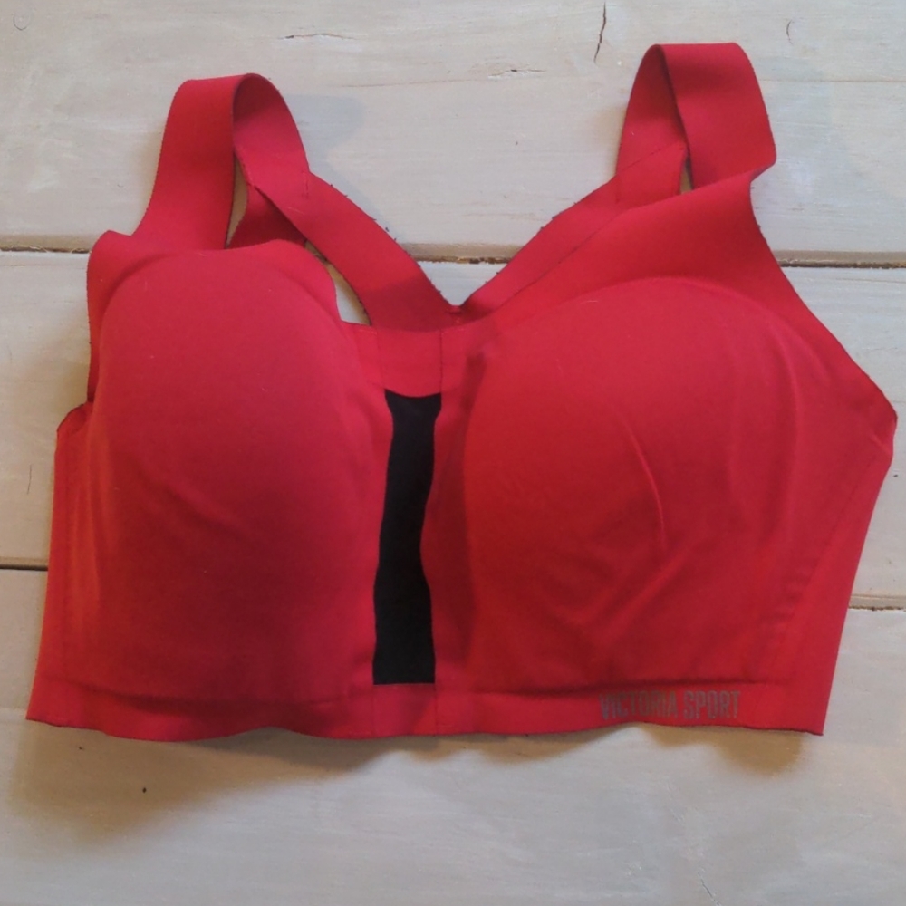 Cherry red Victoria secret Angel Max sports bra